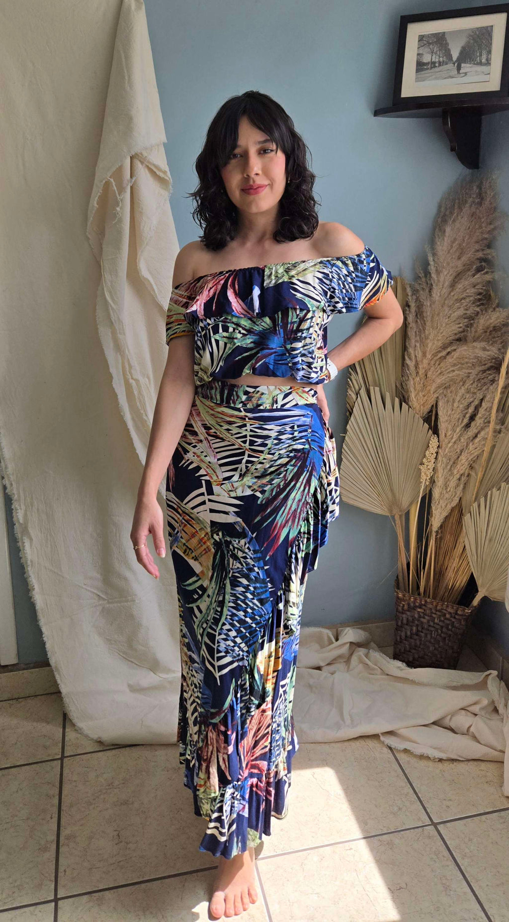 Falda/Vestido Cielo