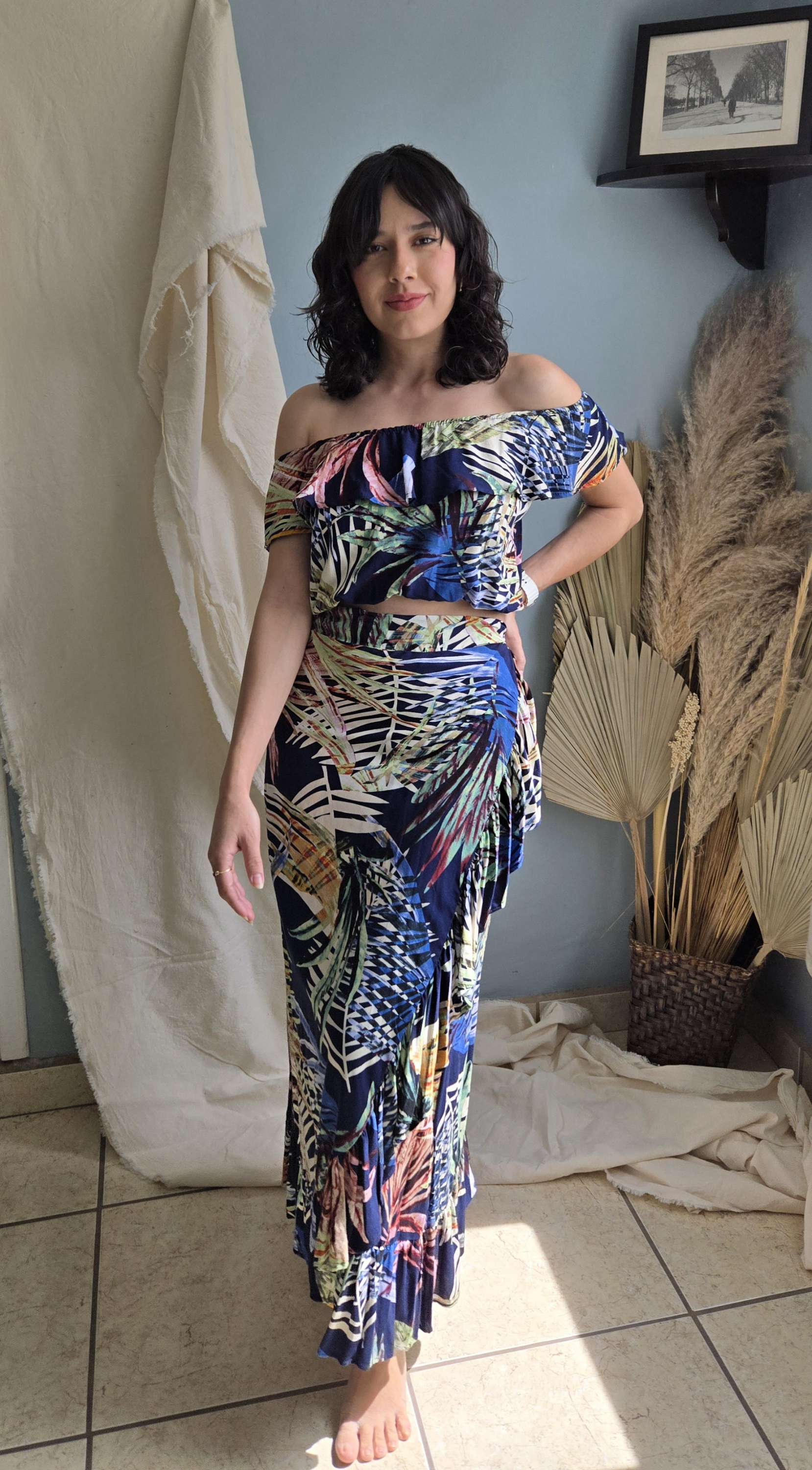 Falda/Vestido Cielo