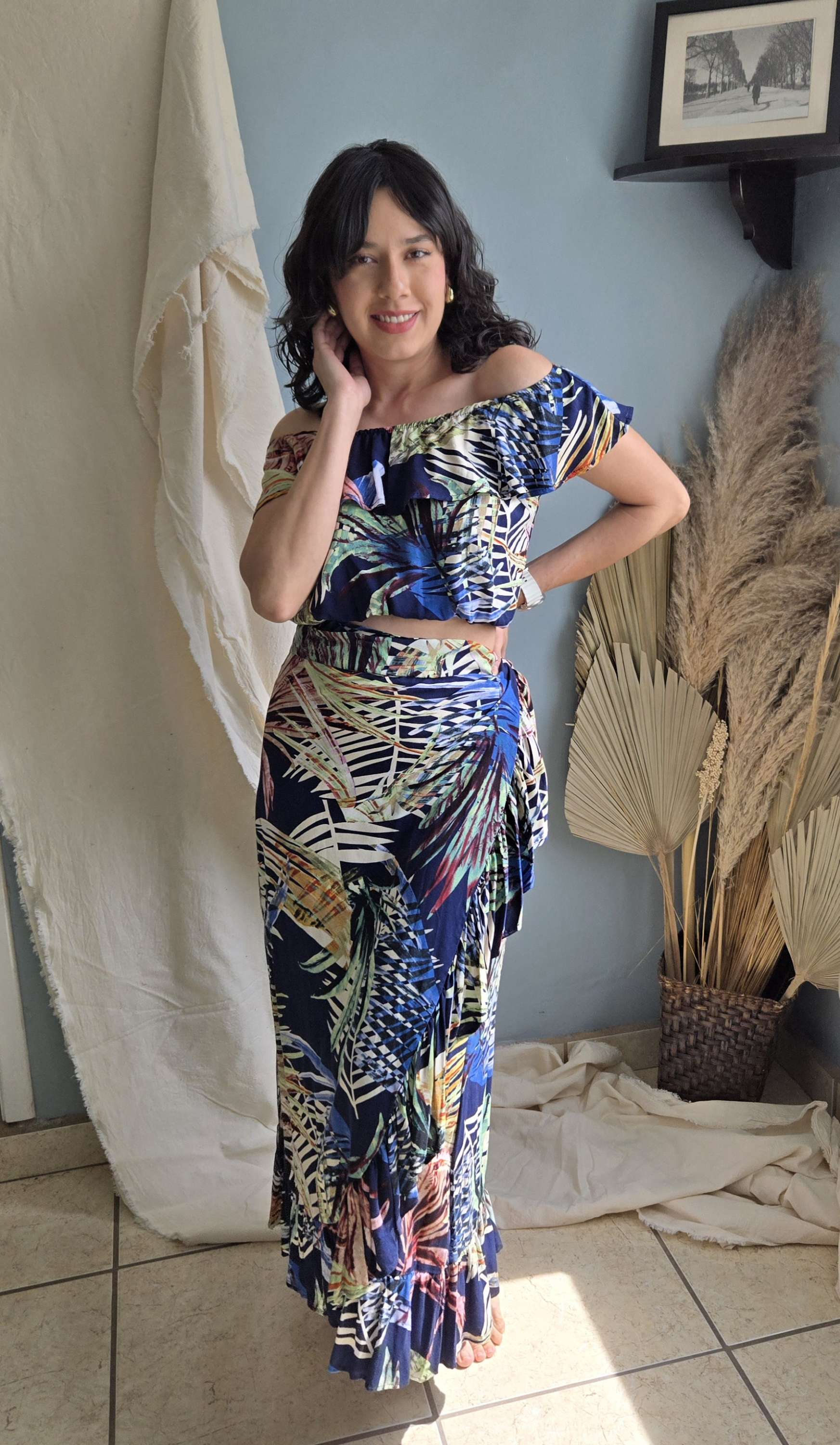 Falda/Vestido Cielo