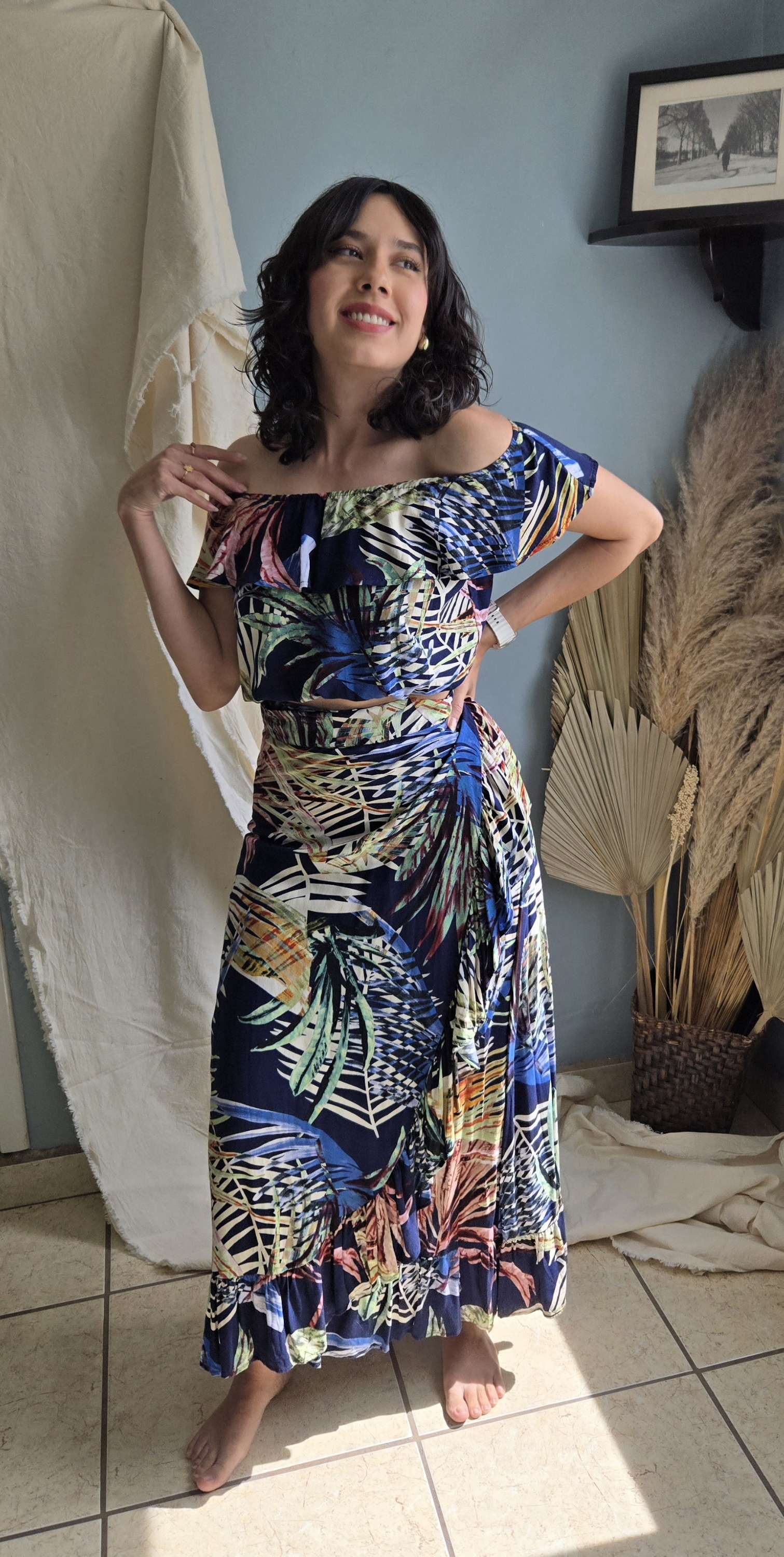 Falda/Vestido Cielo