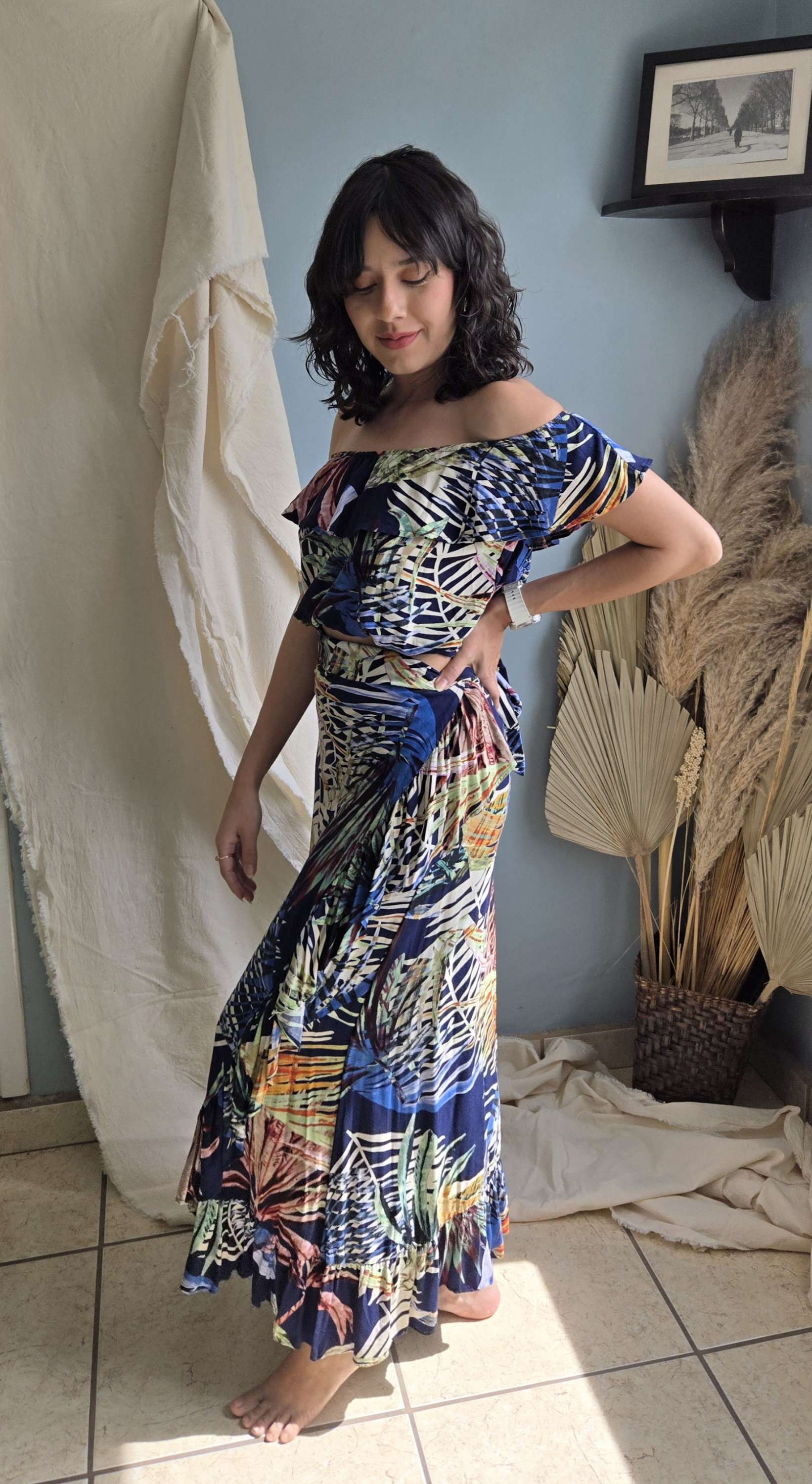 Falda/Vestido Cielo